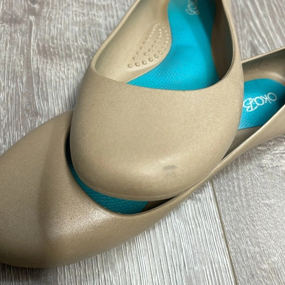 Oka-B Taylor Jelly Ballet Flats Tan 7 - Picture 15 of 15
